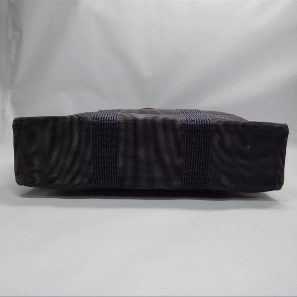 Authentic HERMES Canvas Herline Vintage Tote - Picture 5 of 8